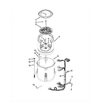 kenmore 110 washer parts diagram