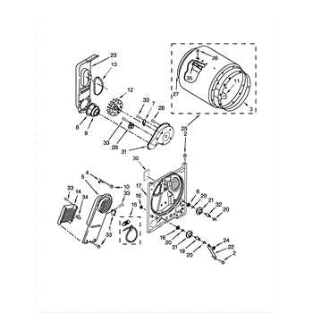 kenmore 80 series dryer parts diagram