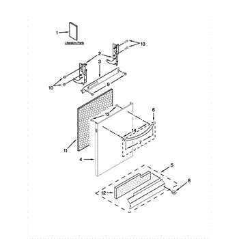 kenmore model 665 parts diagram