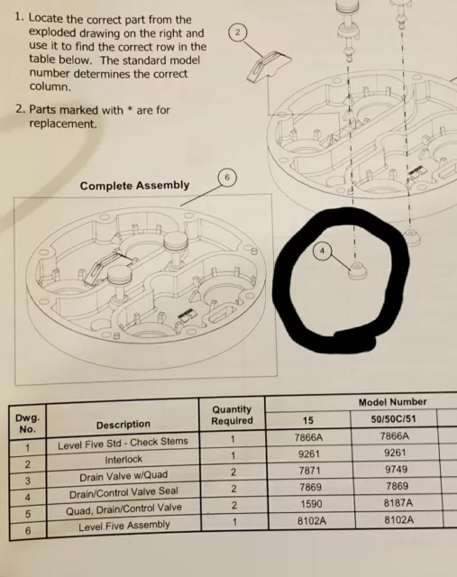 kinetico parts diagram