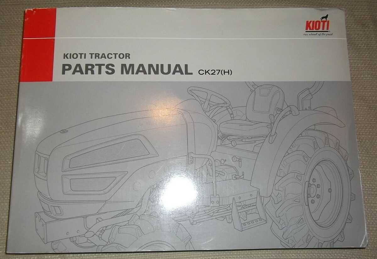 kioti ck30 parts diagram