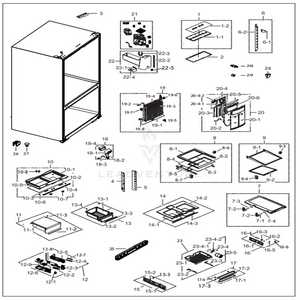 kitchenaid refrigerator parts diagram