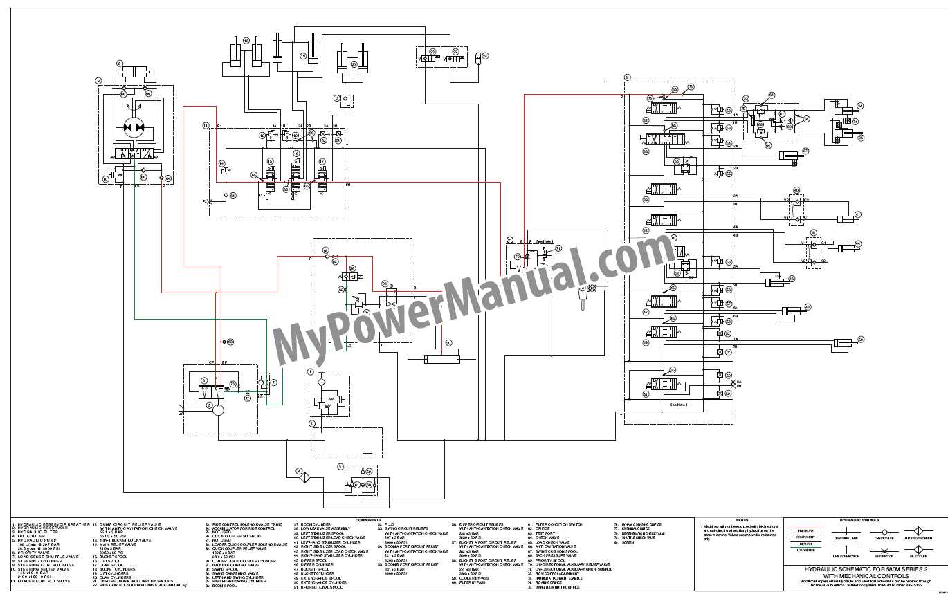 case 580 super m parts diagram