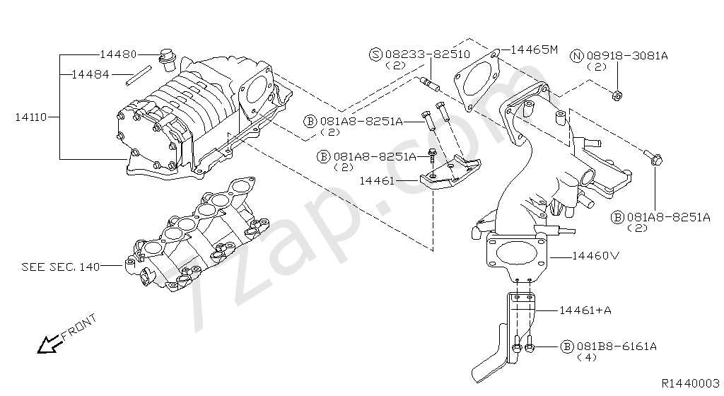 nissan xterra parts diagram