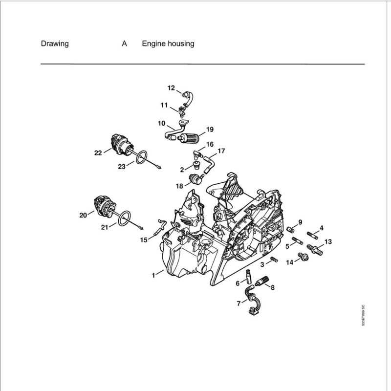 stihl 034 parts diagram