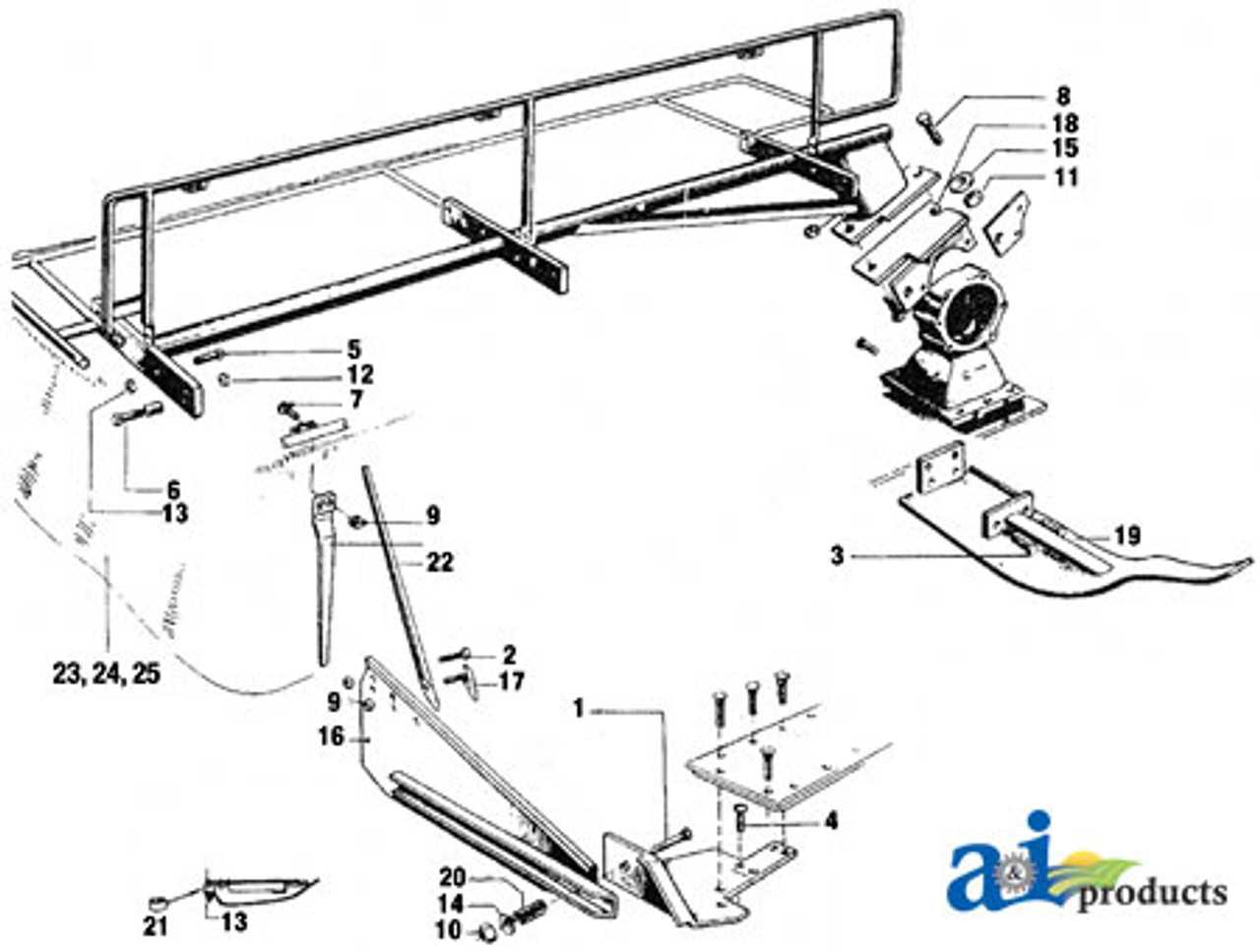 encore mower parts diagram