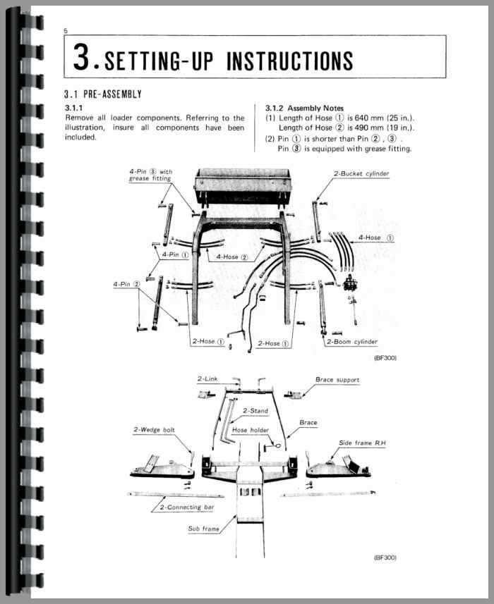 kubota b8200 parts diagram