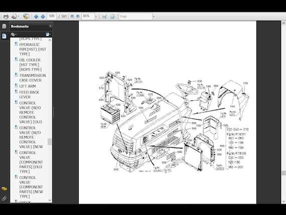 kubota bx23 parts diagram