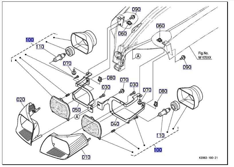 kubota bx23 parts diagram