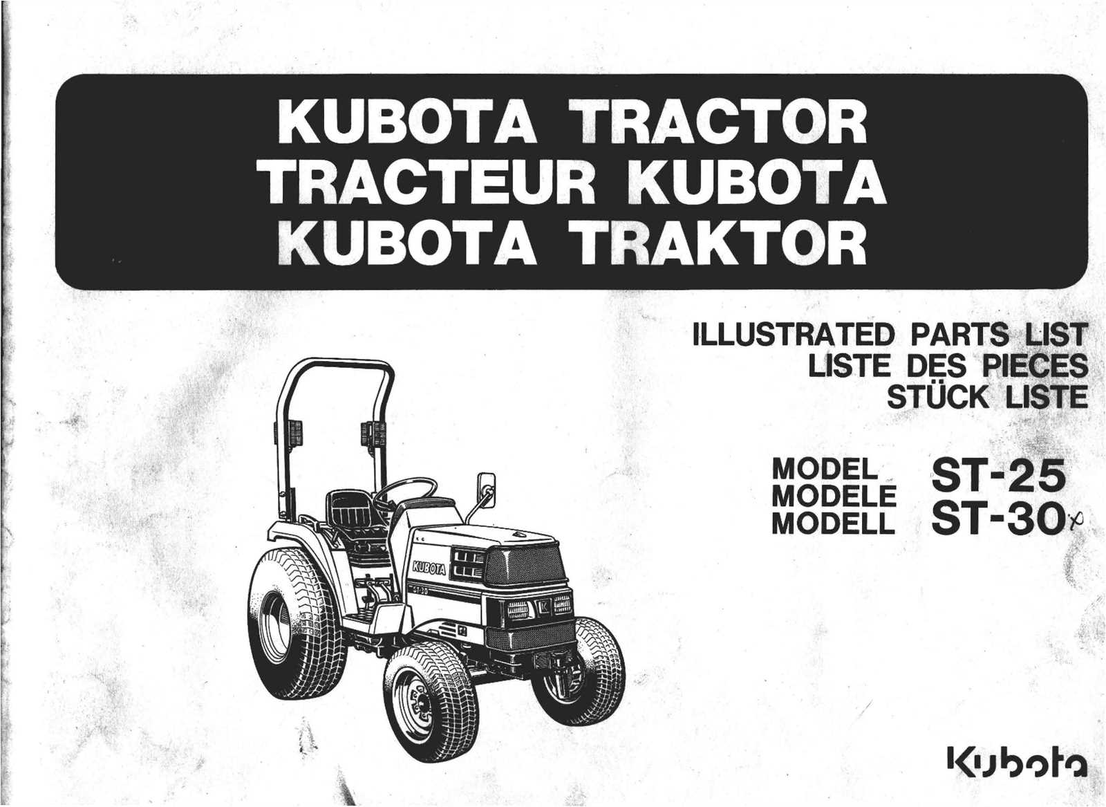 kubota l2900 parts diagram