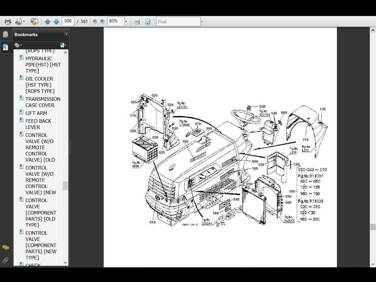 kubota l3130 parts diagram