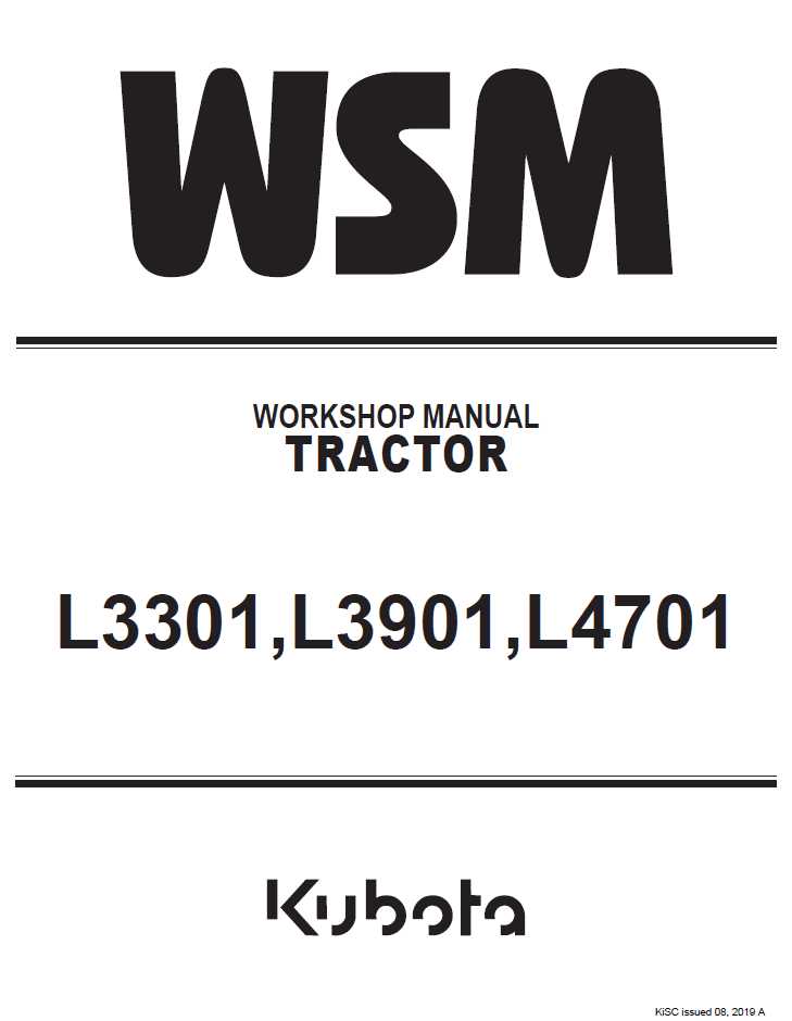 kubota l3901 parts diagram