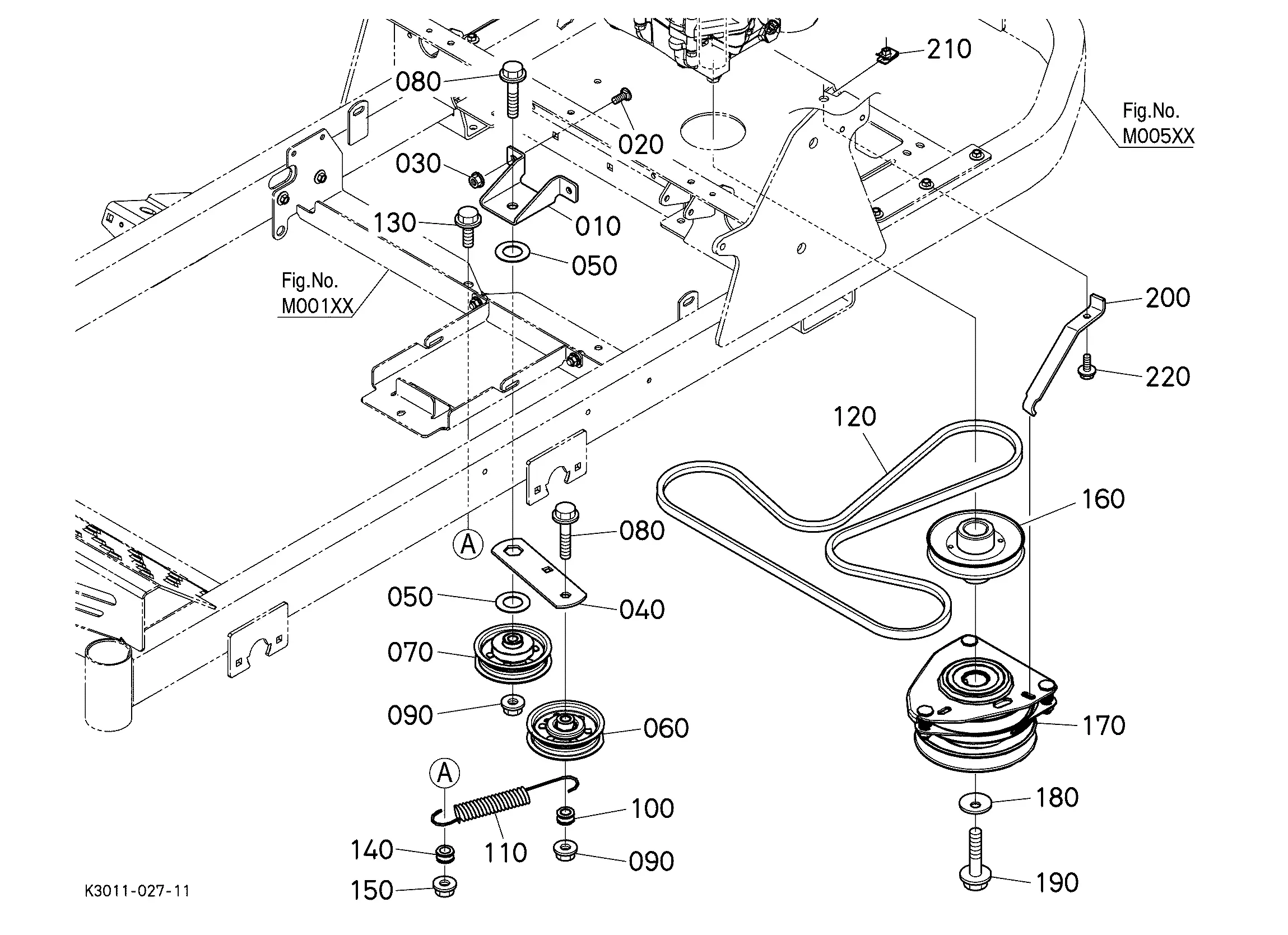 kubota zg124e parts diagram