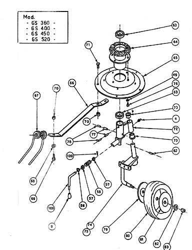 kuhn tedder parts diagram