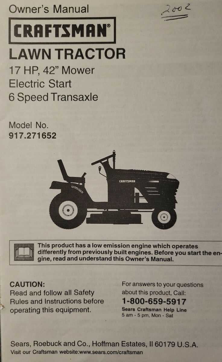 craftsman lt2000 parts diagram