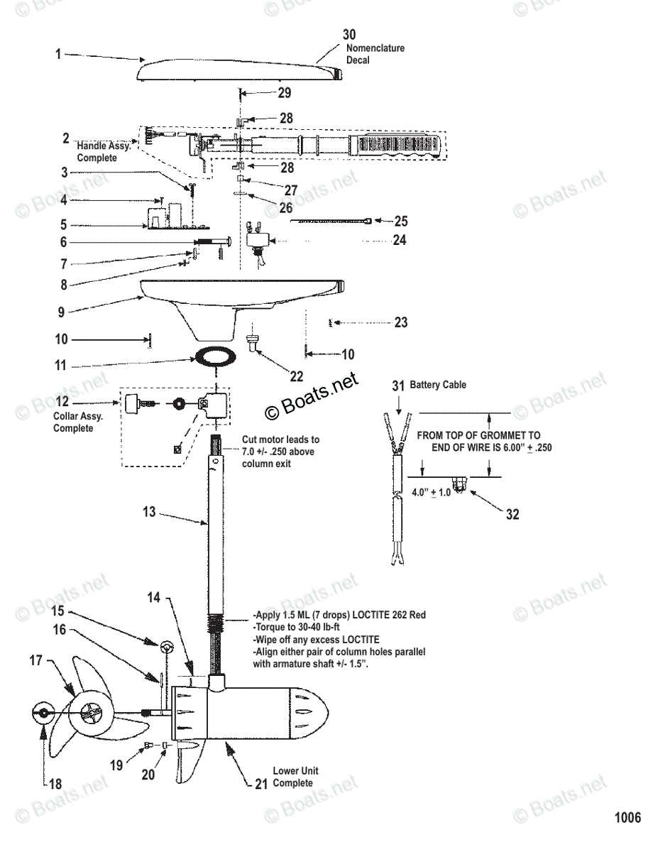 motorguide x3 parts diagram