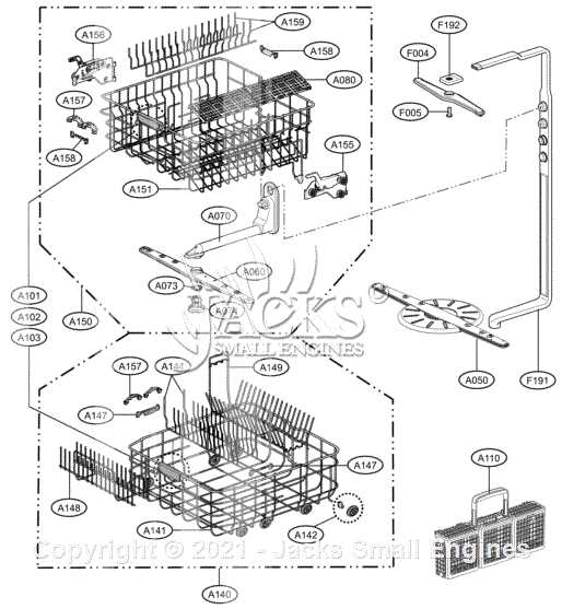 dishwasher parts diagram