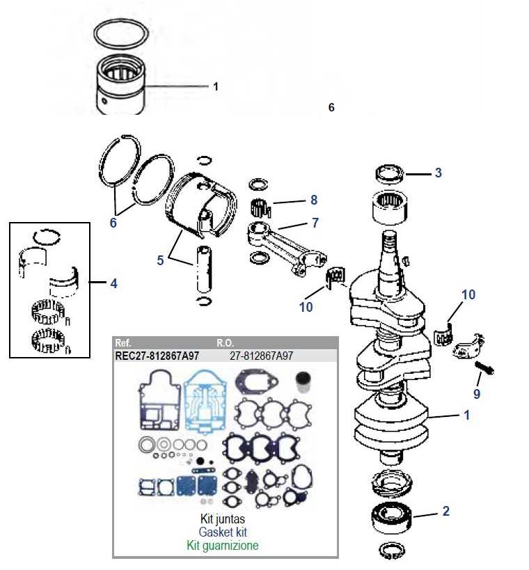 mercury 40 hp 2 stroke parts diagram