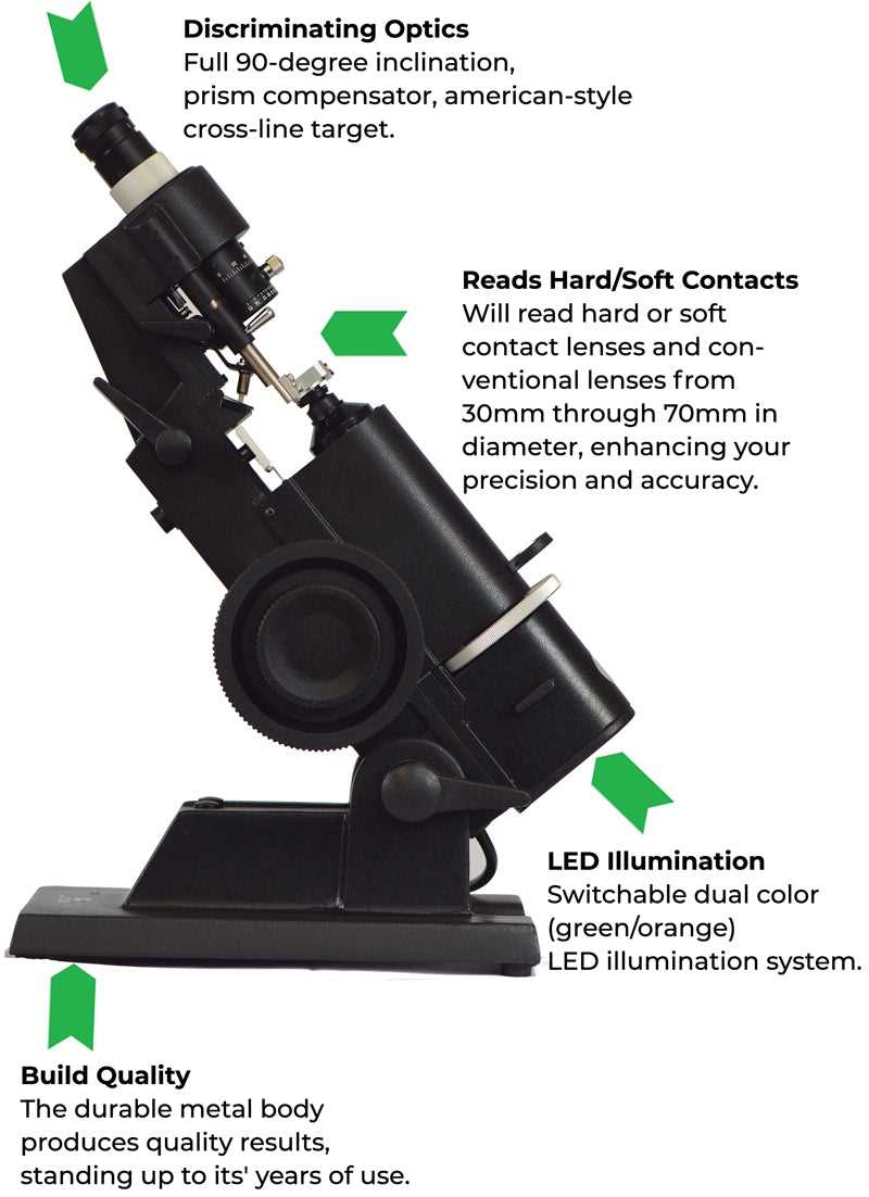 lensometer parts diagram