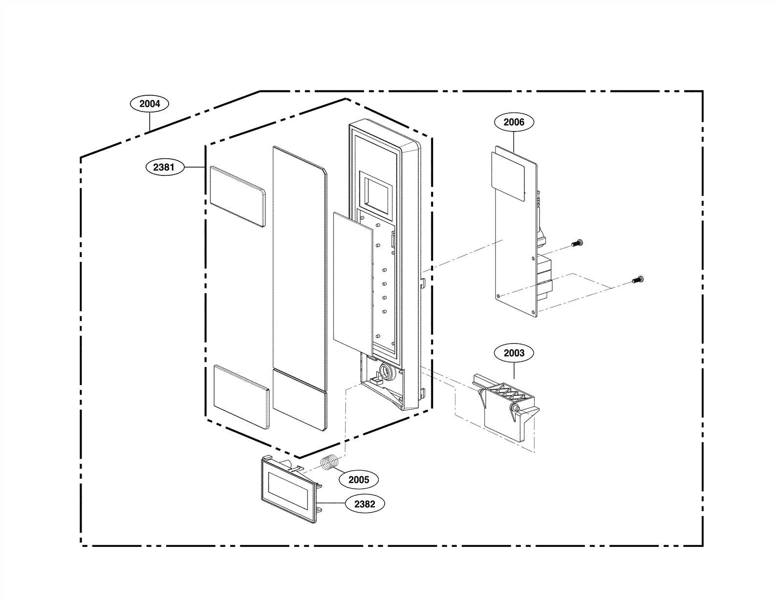 lg lmc2075st parts diagram