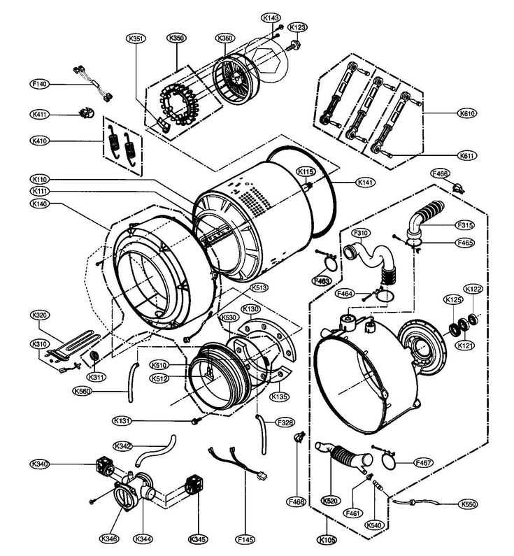 lg top load washing machine parts diagram