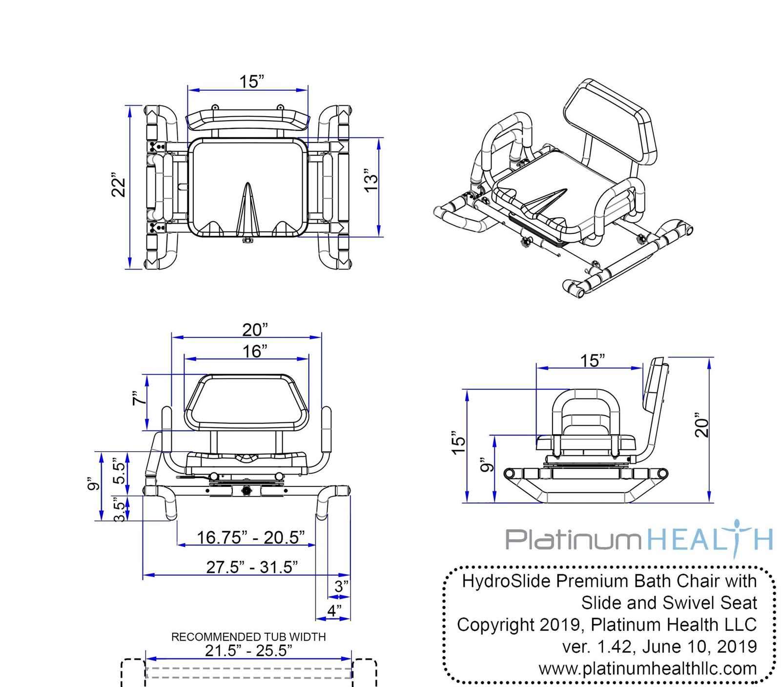 lift chair parts diagram