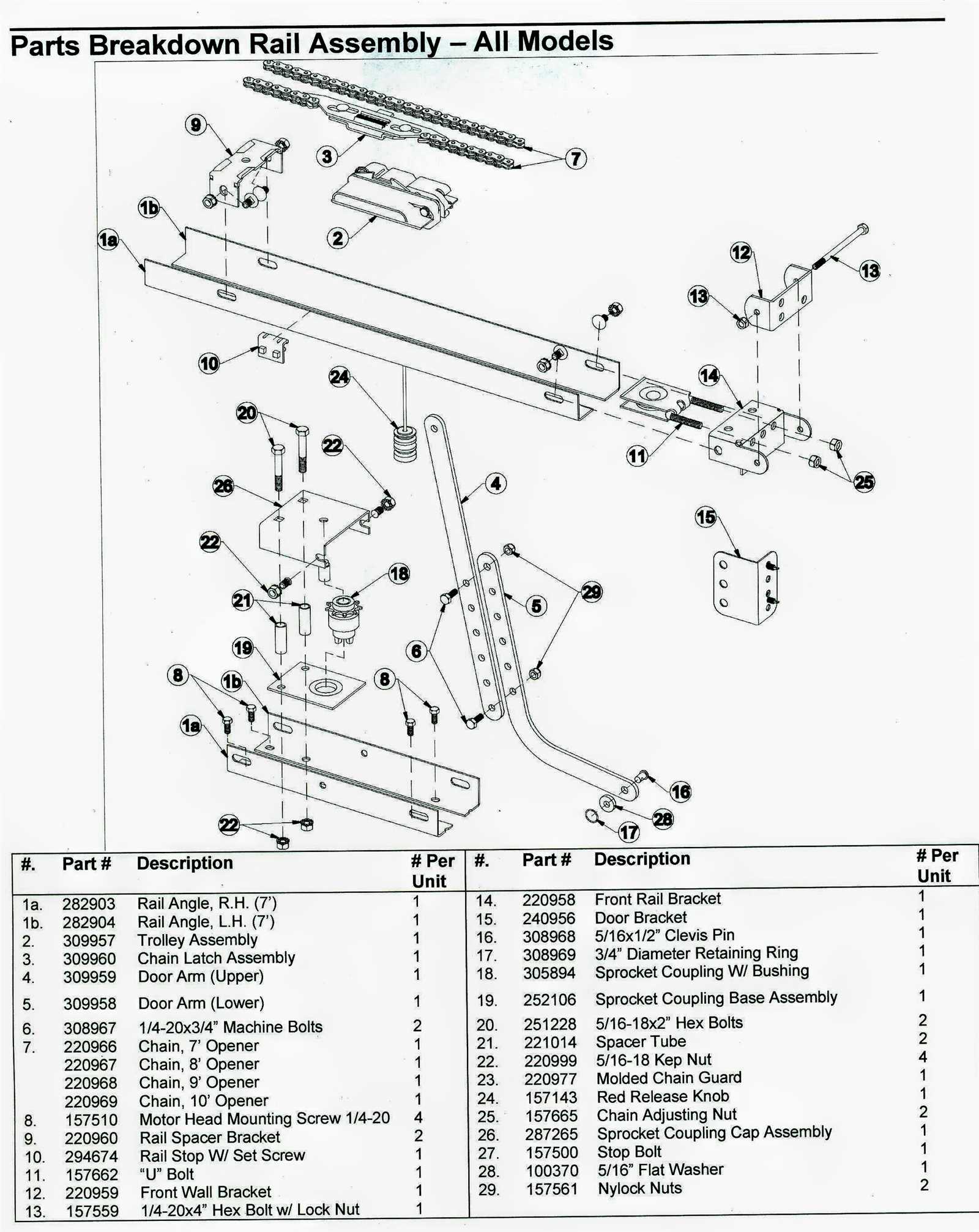 liftmaster parts diagram