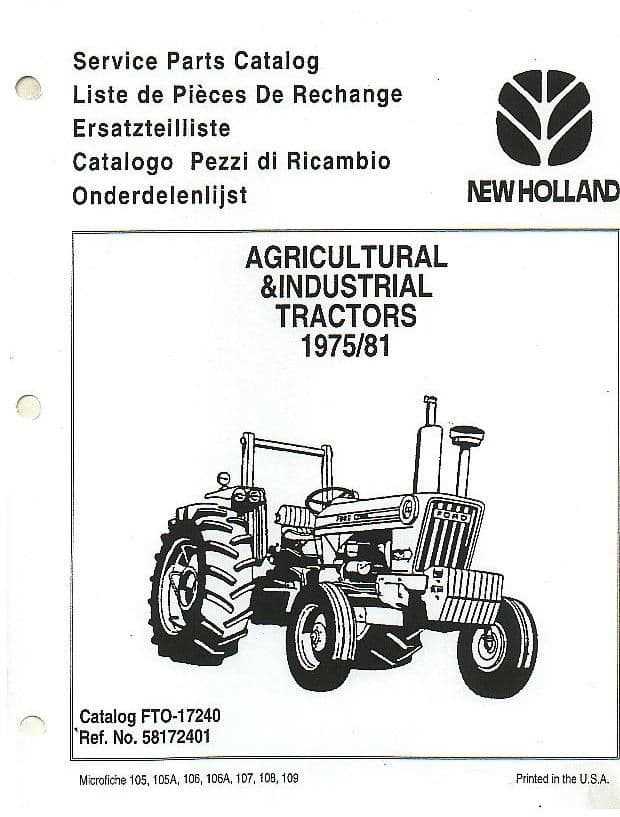 ford 3600 tractor parts diagram