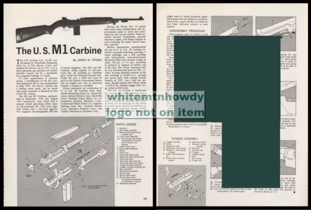 m1 carbine parts diagram