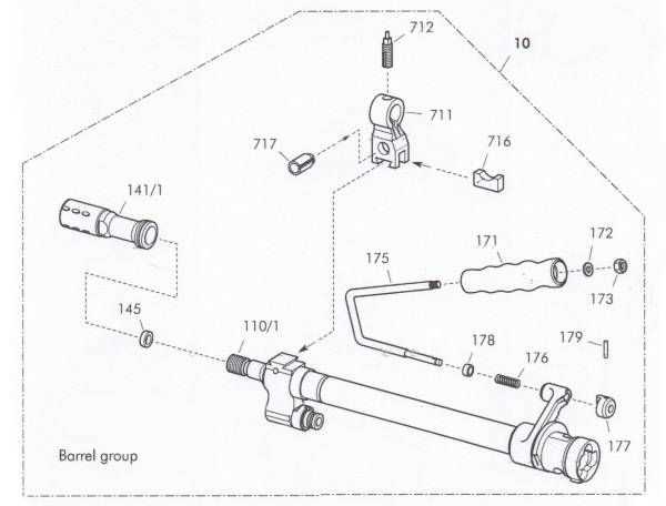 m249 parts diagram