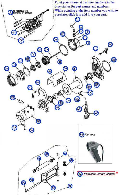 badland winch parts diagram