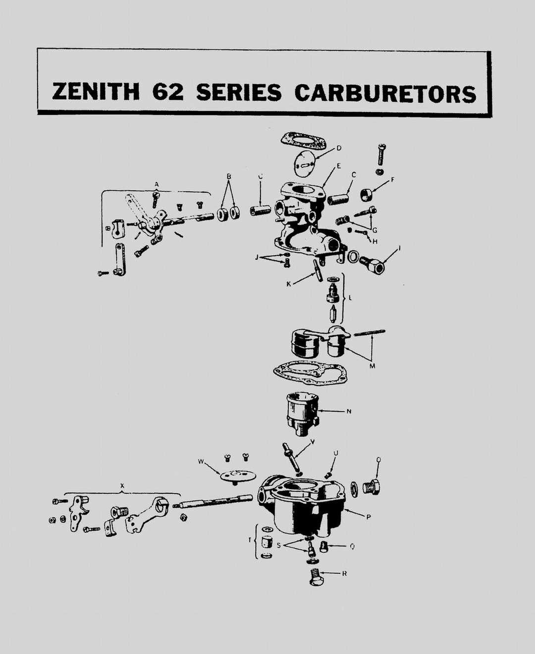 marvel schebler carburetor parts diagram