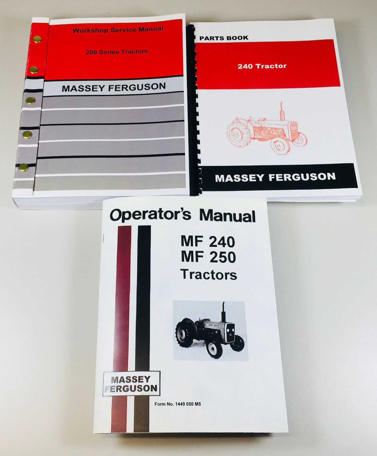 massey ferguson 240 parts diagram