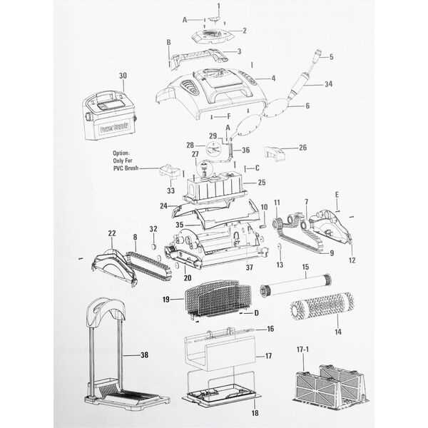 maytronics dolphin parts diagram