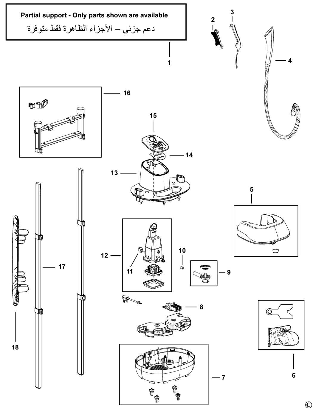 bissell big green machine parts diagram