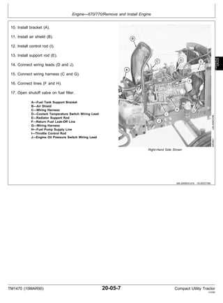 john deere 970 parts diagram