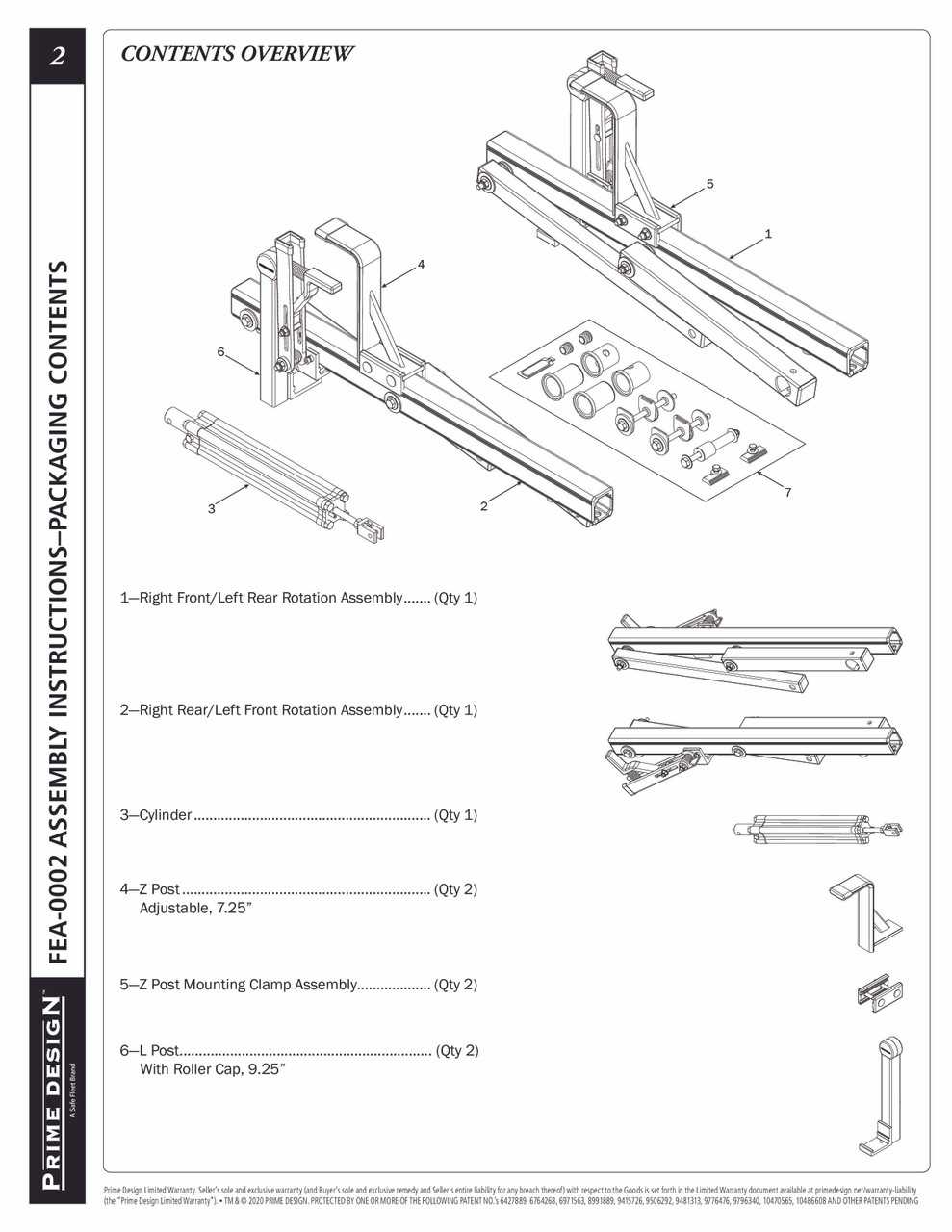 sunsetter parts diagram