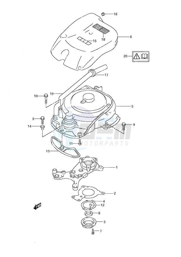 mercury 40 hp 2 stroke parts diagram