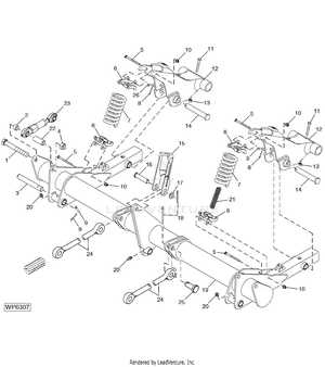 john deere hx15 parts diagram