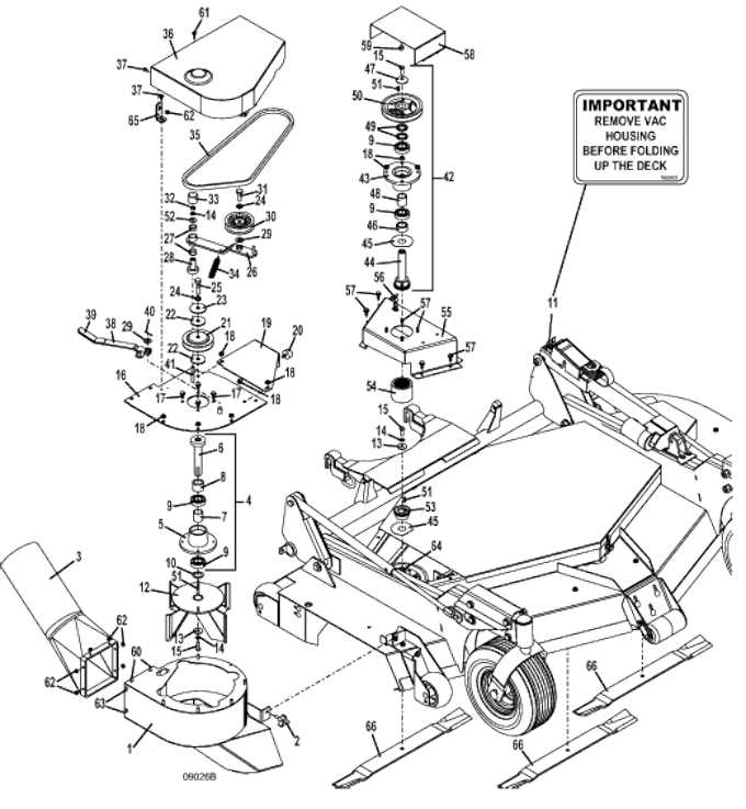 zero turn mower parts diagram