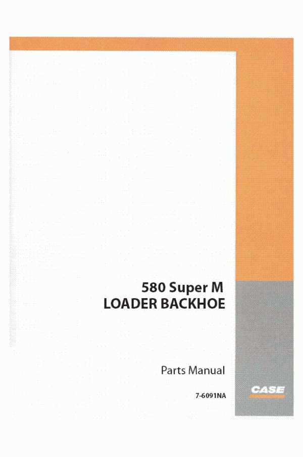 case backhoe parts diagram