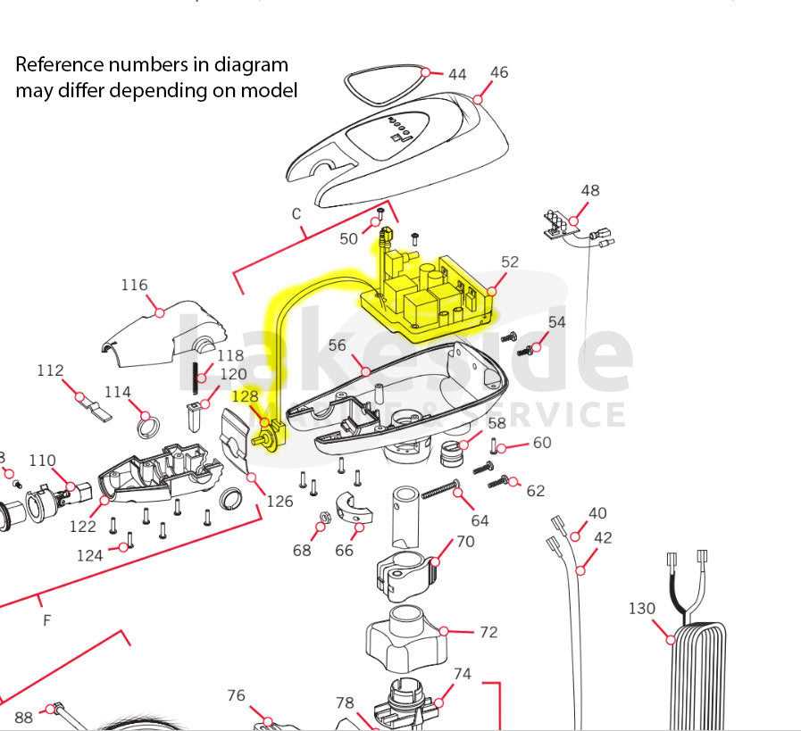 minn kota maxxum 70 parts diagram