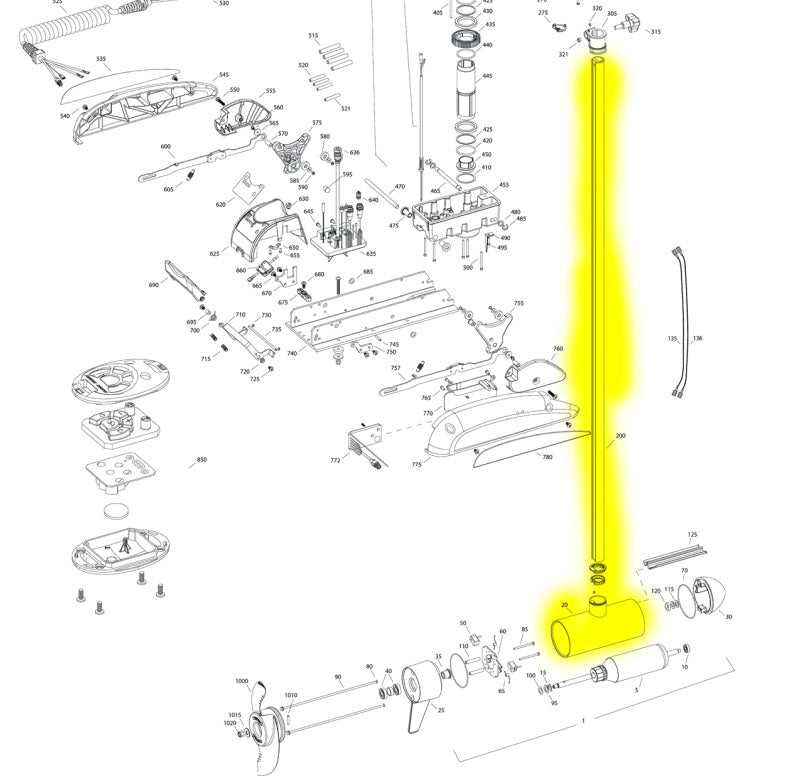 minn kota riptide 80 parts diagram