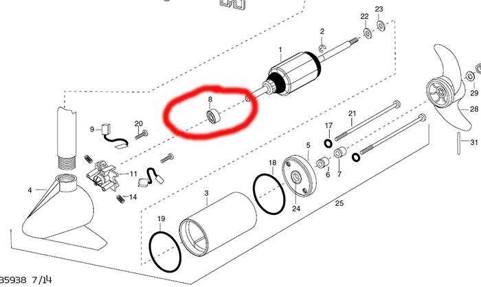 minn kota terrova parts diagram