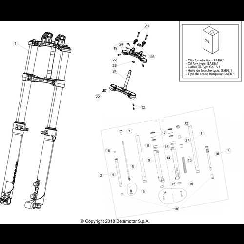 beta evo parts diagram