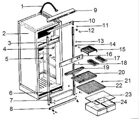 ge monogram refrigerator parts diagram