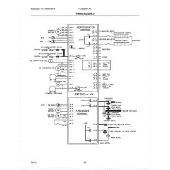 model frigidaire gallery refrigerator parts diagram