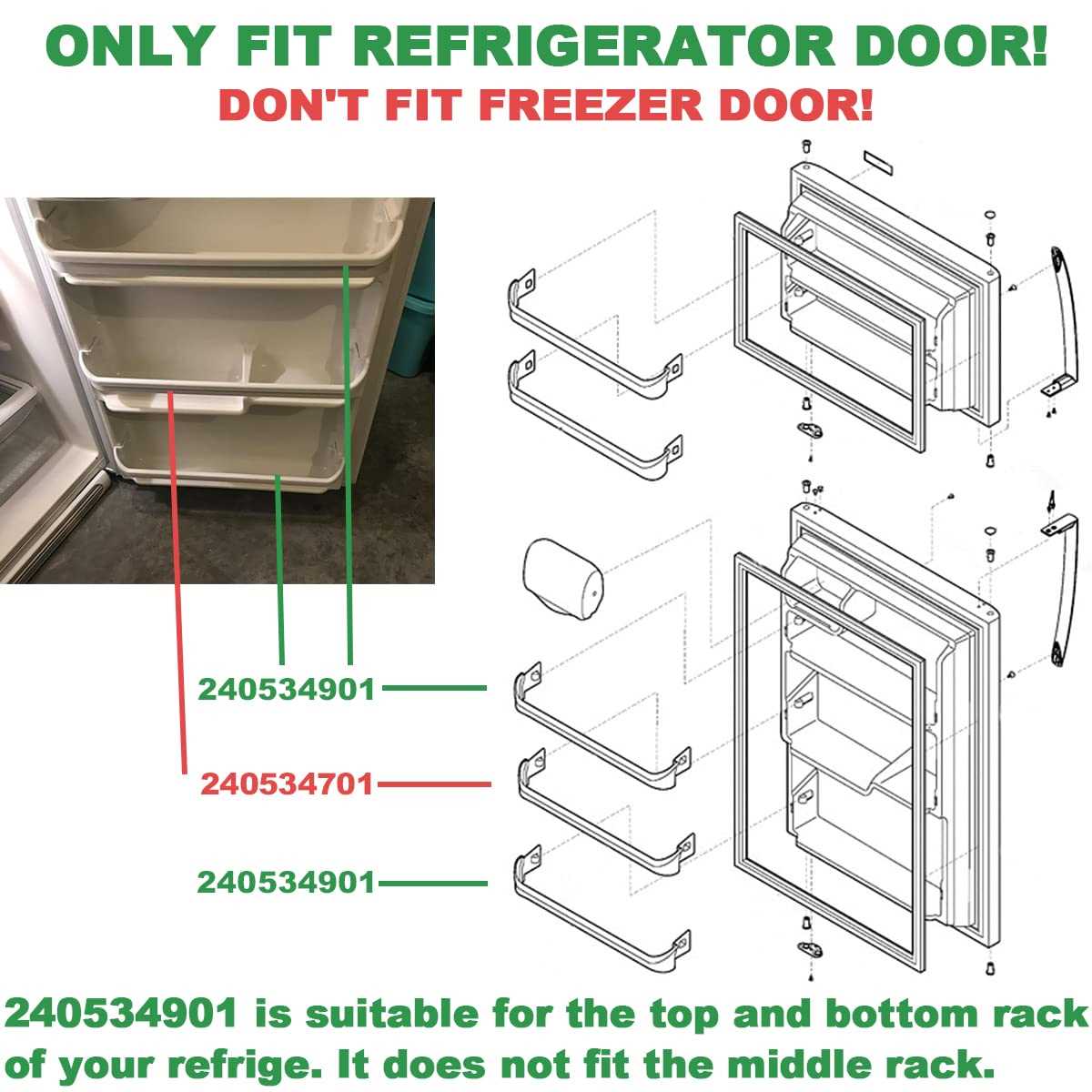 model frigidaire gallery refrigerator parts diagram