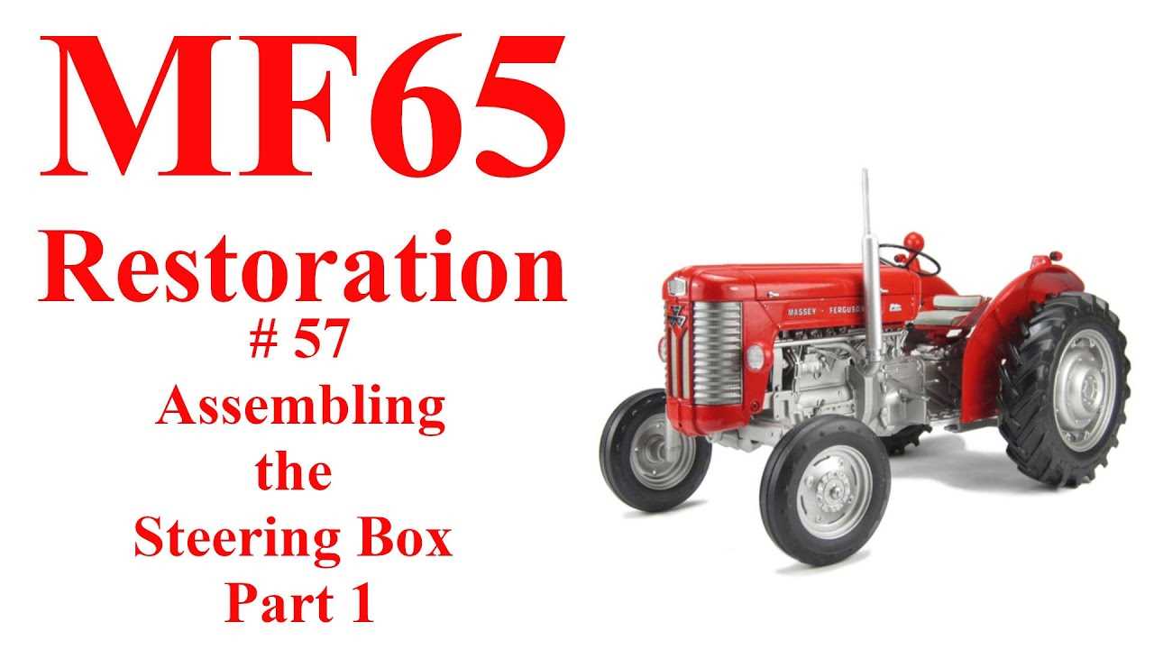 massey ferguson steering parts diagram