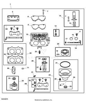 john deere l120 deck parts diagram